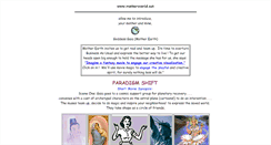 Desktop Screenshot of motherworld.net